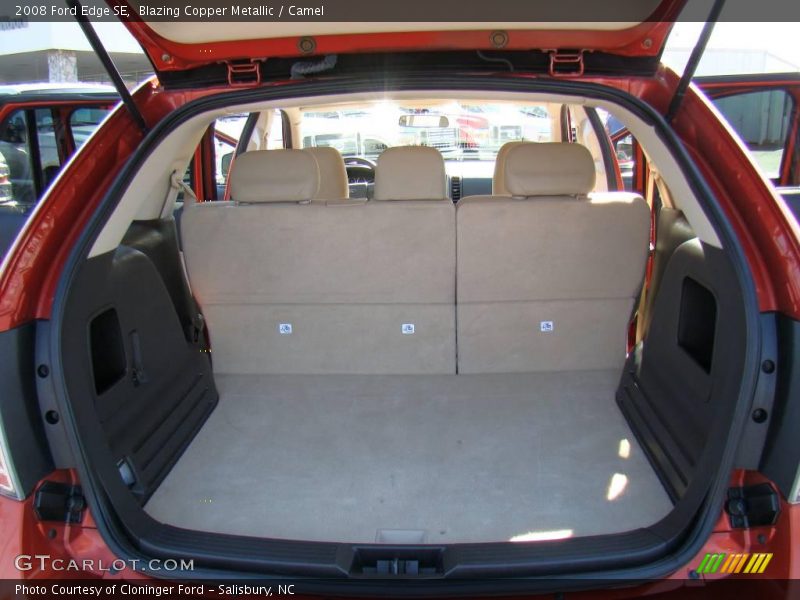Blazing Copper Metallic / Camel 2008 Ford Edge SE