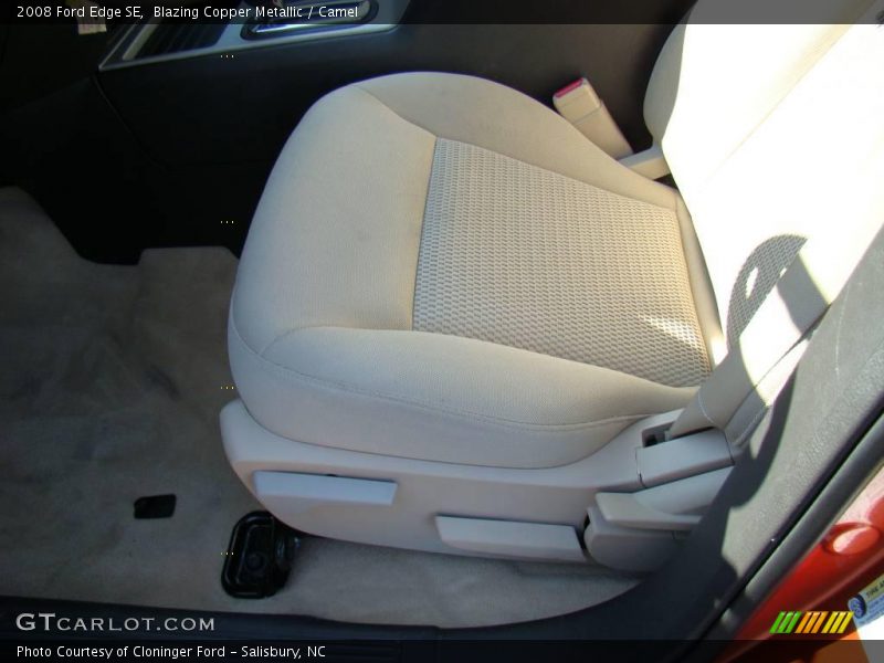 Blazing Copper Metallic / Camel 2008 Ford Edge SE