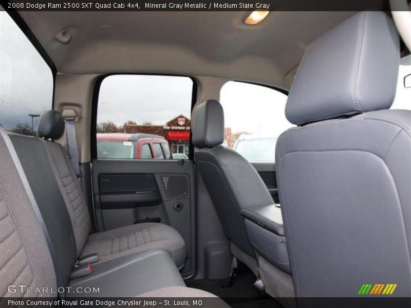 Mineral Gray Metallic / Medium Slate Gray 2008 Dodge Ram 2500 SXT Quad Cab 4x4