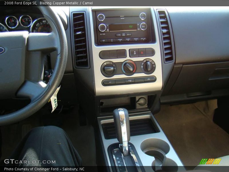 Blazing Copper Metallic / Camel 2008 Ford Edge SE