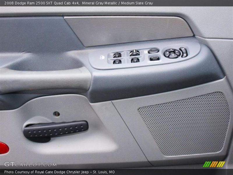 Mineral Gray Metallic / Medium Slate Gray 2008 Dodge Ram 2500 SXT Quad Cab 4x4