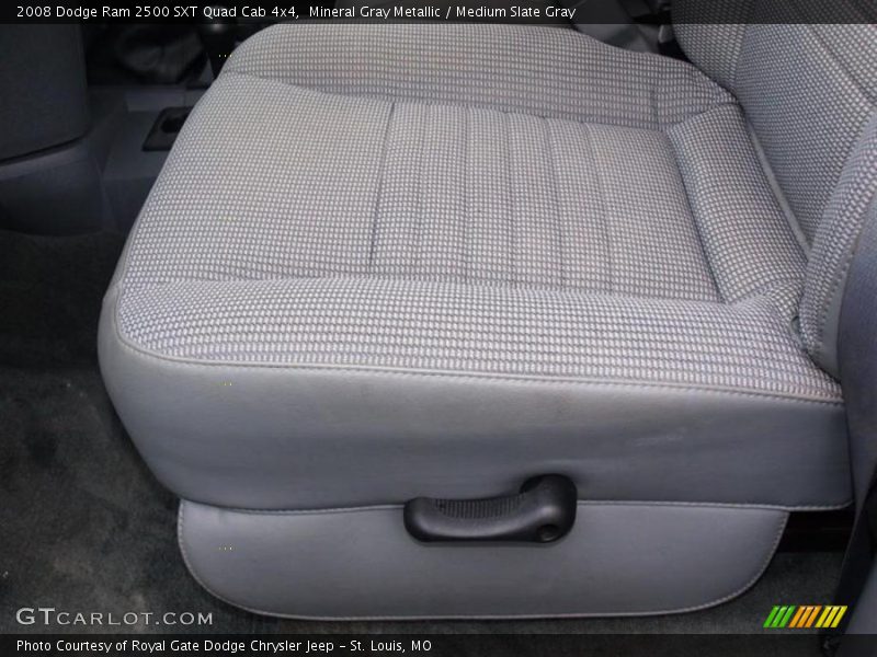 Mineral Gray Metallic / Medium Slate Gray 2008 Dodge Ram 2500 SXT Quad Cab 4x4