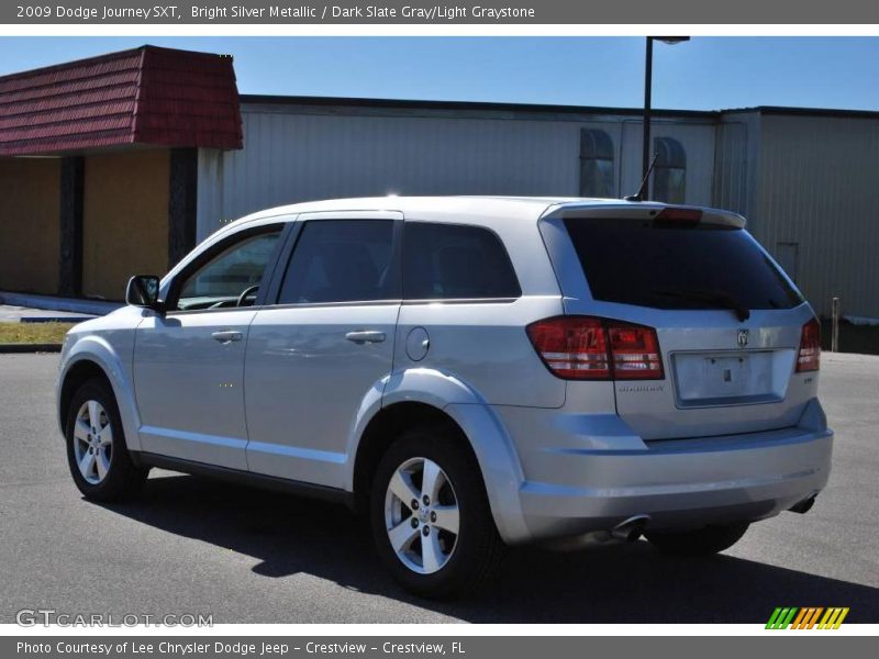 Bright Silver Metallic / Dark Slate Gray/Light Graystone 2009 Dodge Journey SXT