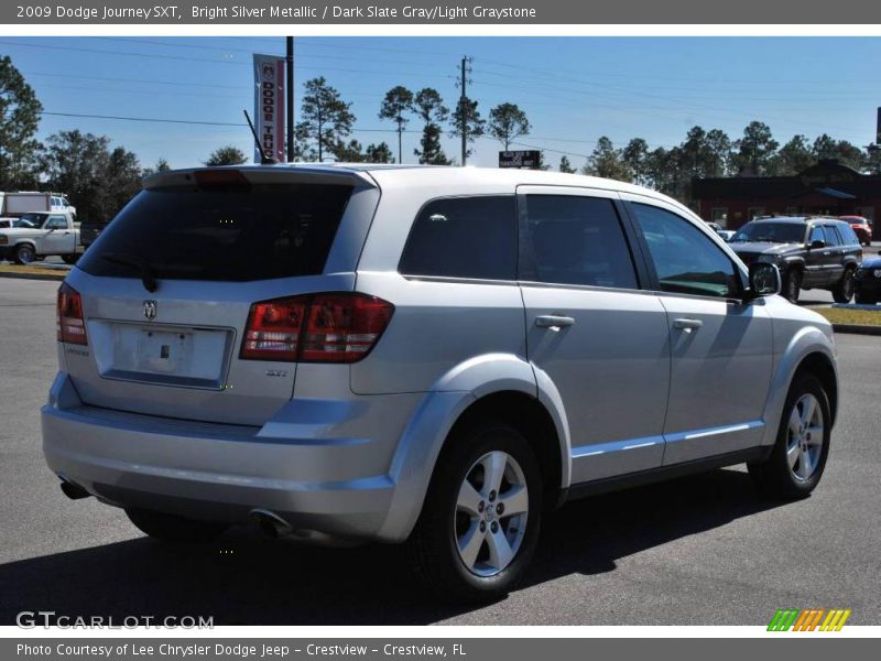 Bright Silver Metallic / Dark Slate Gray/Light Graystone 2009 Dodge Journey SXT