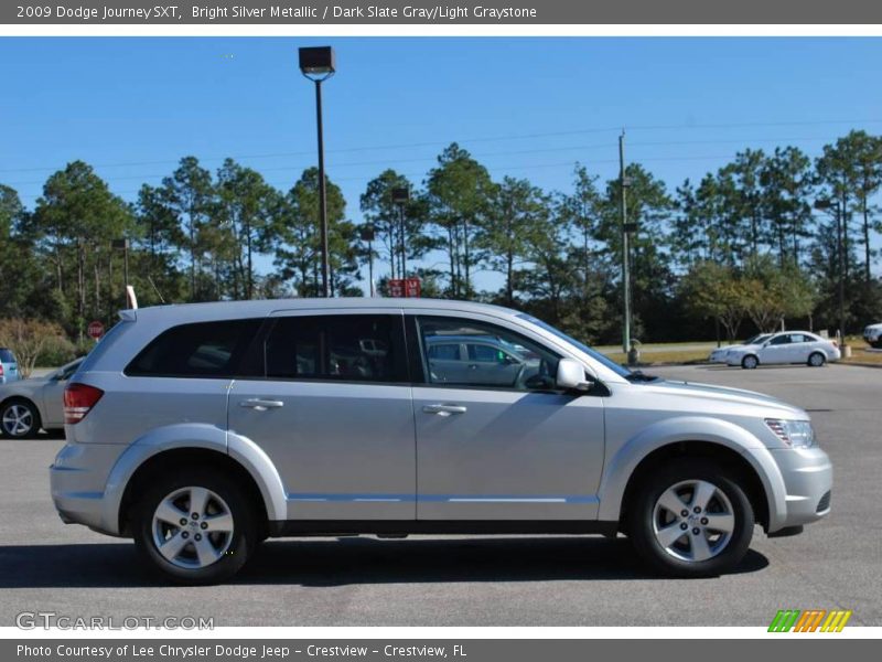 Bright Silver Metallic / Dark Slate Gray/Light Graystone 2009 Dodge Journey SXT