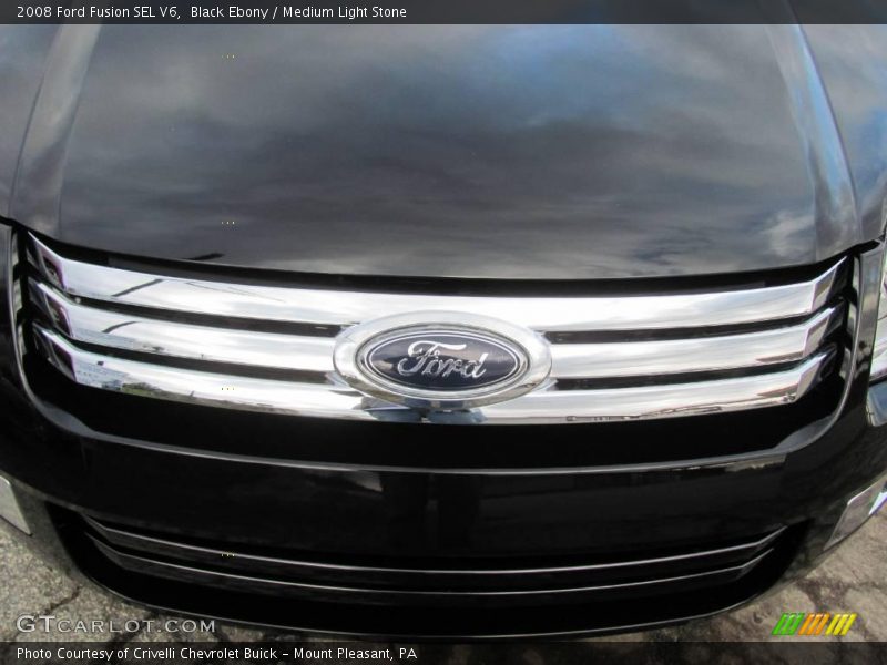 Black Ebony / Medium Light Stone 2008 Ford Fusion SEL V6