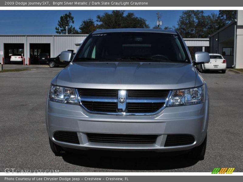 Bright Silver Metallic / Dark Slate Gray/Light Graystone 2009 Dodge Journey SXT