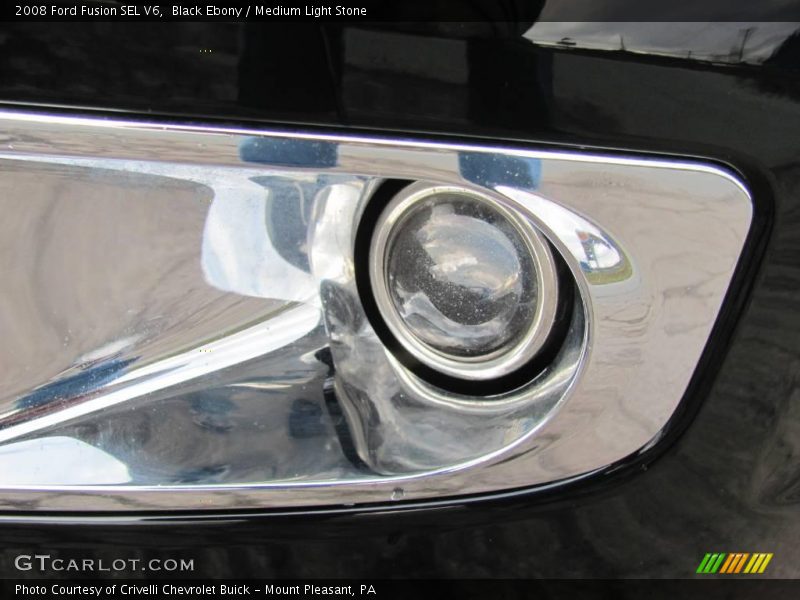 Black Ebony / Medium Light Stone 2008 Ford Fusion SEL V6
