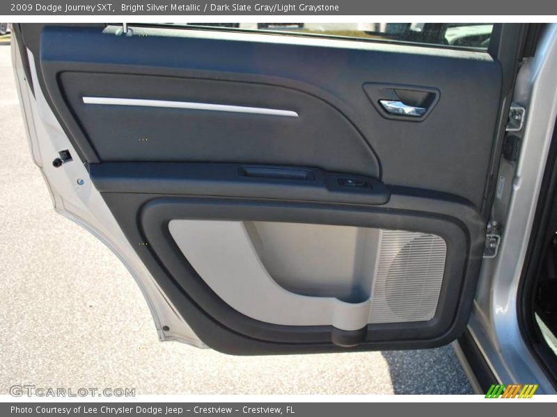 Bright Silver Metallic / Dark Slate Gray/Light Graystone 2009 Dodge Journey SXT