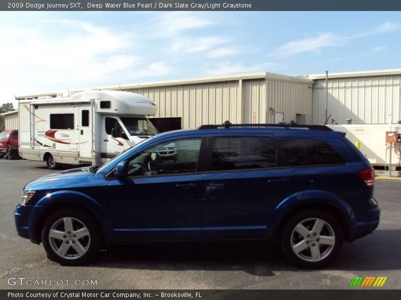 Deep Water Blue Pearl / Dark Slate Gray/Light Graystone 2009 Dodge Journey SXT