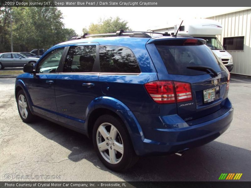 Deep Water Blue Pearl / Dark Slate Gray/Light Graystone 2009 Dodge Journey SXT