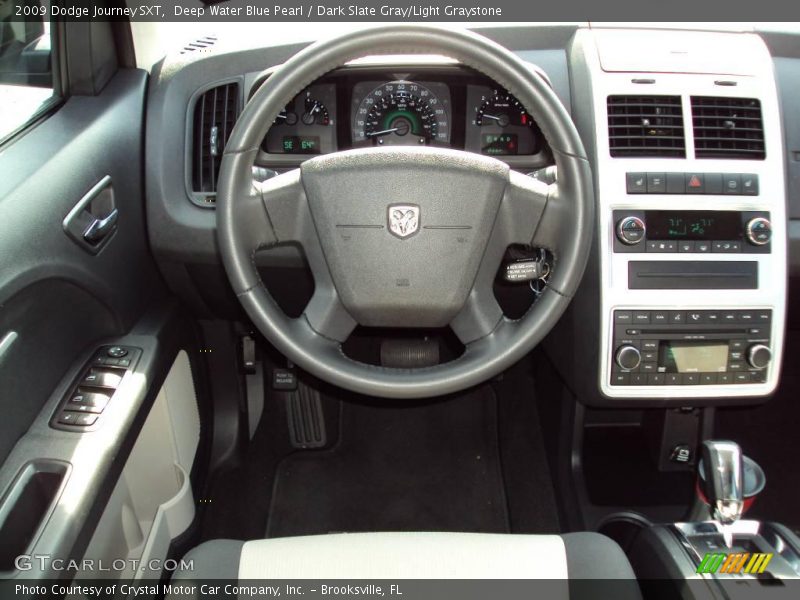 Deep Water Blue Pearl / Dark Slate Gray/Light Graystone 2009 Dodge Journey SXT