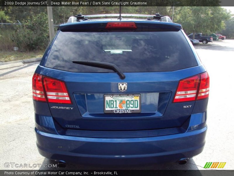 Deep Water Blue Pearl / Dark Slate Gray/Light Graystone 2009 Dodge Journey SXT