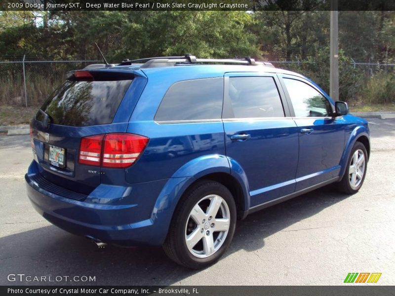 Deep Water Blue Pearl / Dark Slate Gray/Light Graystone 2009 Dodge Journey SXT