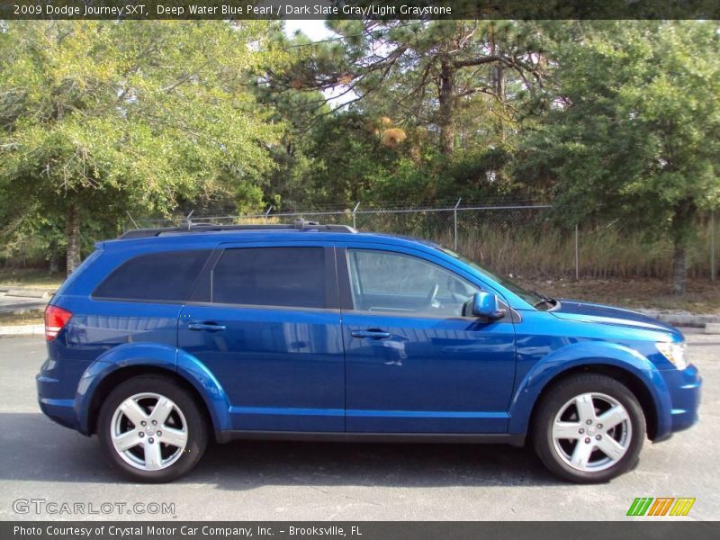 Deep Water Blue Pearl / Dark Slate Gray/Light Graystone 2009 Dodge Journey SXT