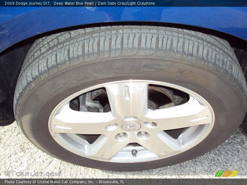 Deep Water Blue Pearl / Dark Slate Gray/Light Graystone 2009 Dodge Journey SXT