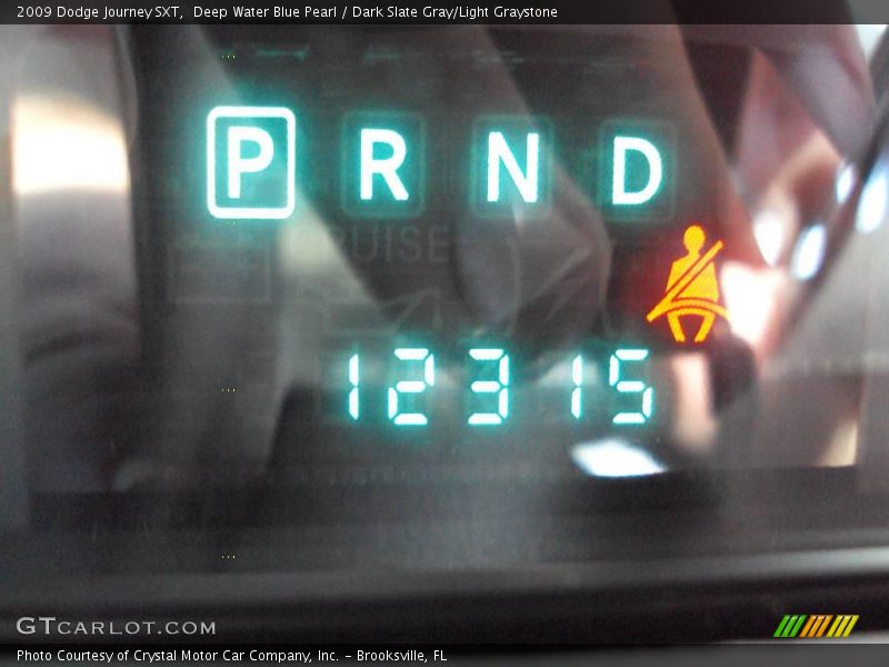 Deep Water Blue Pearl / Dark Slate Gray/Light Graystone 2009 Dodge Journey SXT