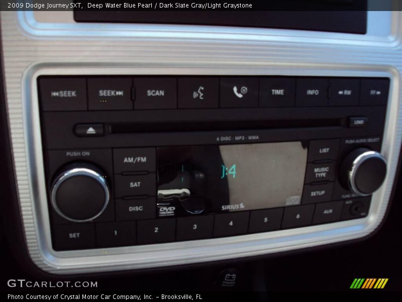 Deep Water Blue Pearl / Dark Slate Gray/Light Graystone 2009 Dodge Journey SXT