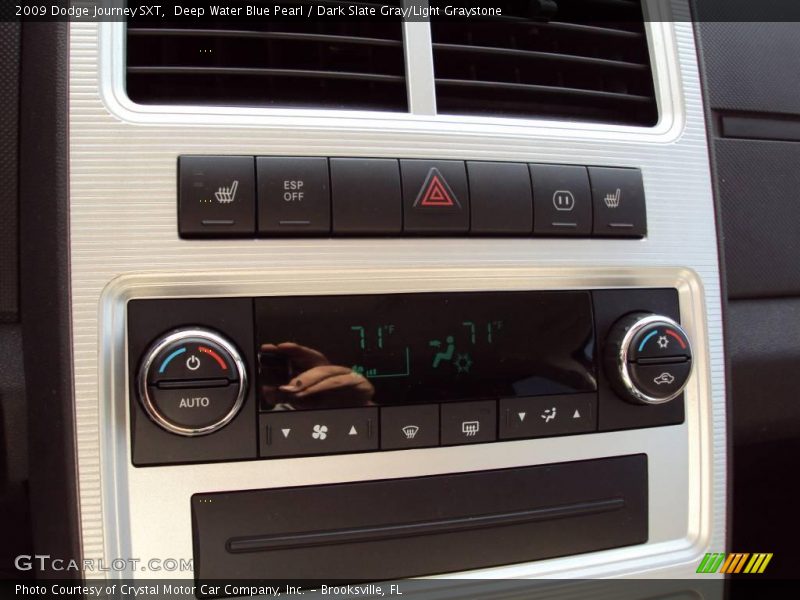 Deep Water Blue Pearl / Dark Slate Gray/Light Graystone 2009 Dodge Journey SXT