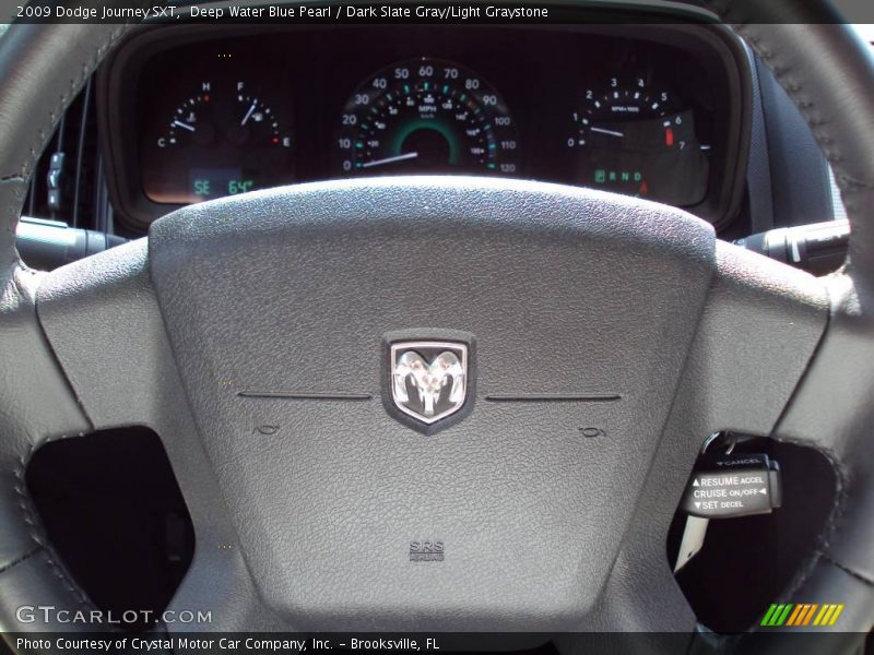 Deep Water Blue Pearl / Dark Slate Gray/Light Graystone 2009 Dodge Journey SXT