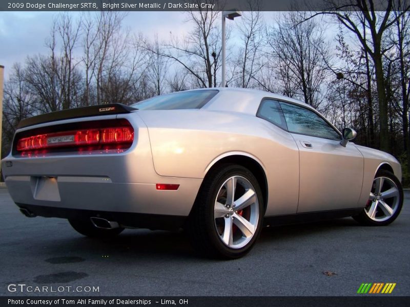 Bright Silver Metallic / Dark Slate Gray 2009 Dodge Challenger SRT8
