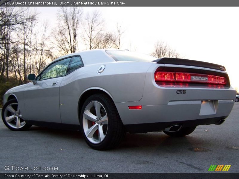 Bright Silver Metallic / Dark Slate Gray 2009 Dodge Challenger SRT8