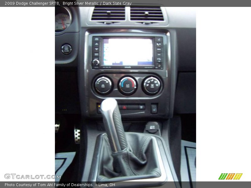Bright Silver Metallic / Dark Slate Gray 2009 Dodge Challenger SRT8