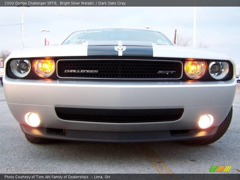 Bright Silver Metallic / Dark Slate Gray 2009 Dodge Challenger SRT8