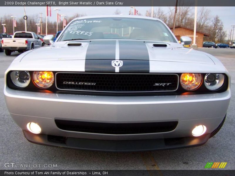 Bright Silver Metallic / Dark Slate Gray 2009 Dodge Challenger SRT8