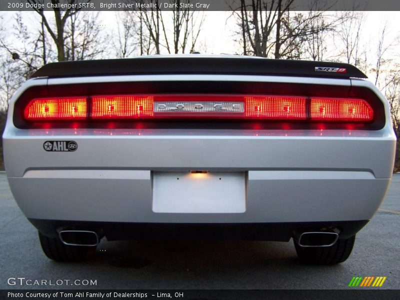 Bright Silver Metallic / Dark Slate Gray 2009 Dodge Challenger SRT8