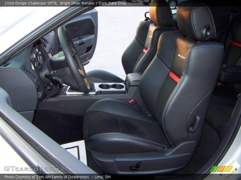 Bright Silver Metallic / Dark Slate Gray 2009 Dodge Challenger SRT8