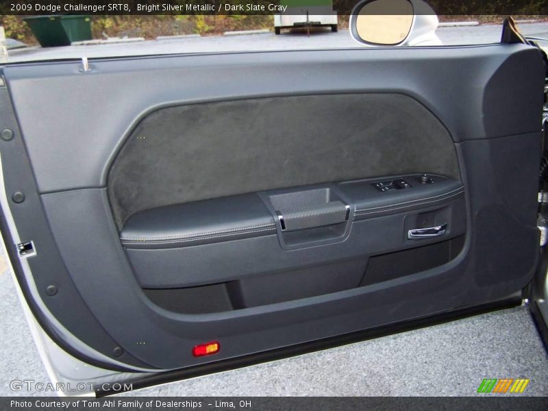 Bright Silver Metallic / Dark Slate Gray 2009 Dodge Challenger SRT8