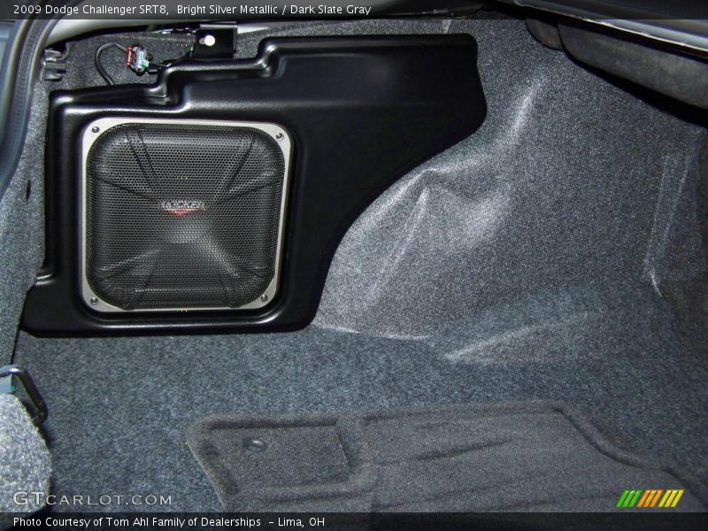 Bright Silver Metallic / Dark Slate Gray 2009 Dodge Challenger SRT8