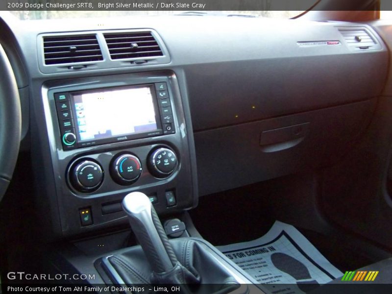 Bright Silver Metallic / Dark Slate Gray 2009 Dodge Challenger SRT8
