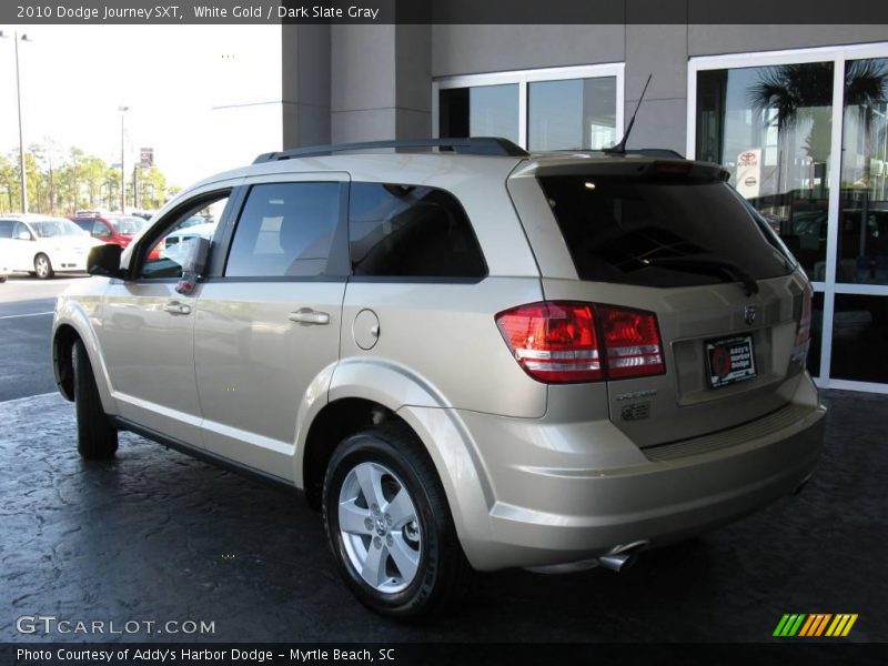 White Gold / Dark Slate Gray 2010 Dodge Journey SXT