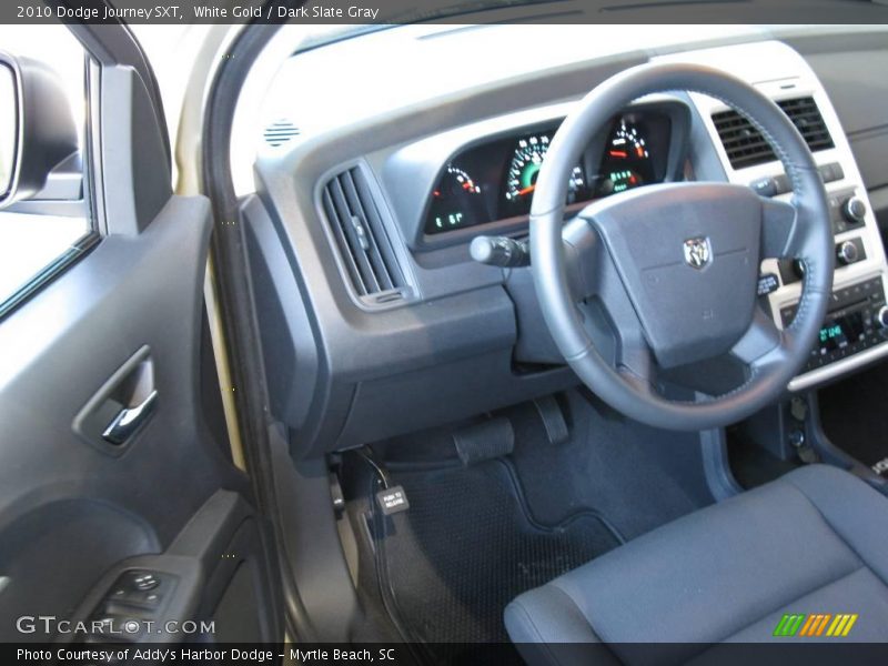 White Gold / Dark Slate Gray 2010 Dodge Journey SXT