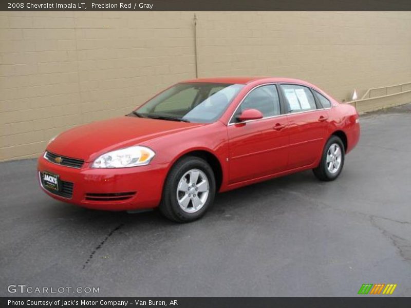 Precision Red / Gray 2008 Chevrolet Impala LT