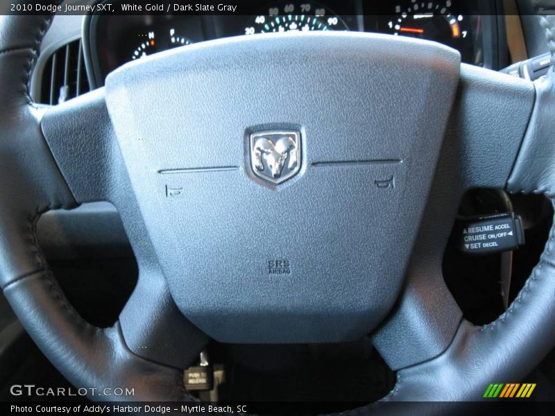 White Gold / Dark Slate Gray 2010 Dodge Journey SXT