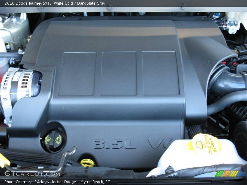 White Gold / Dark Slate Gray 2010 Dodge Journey SXT