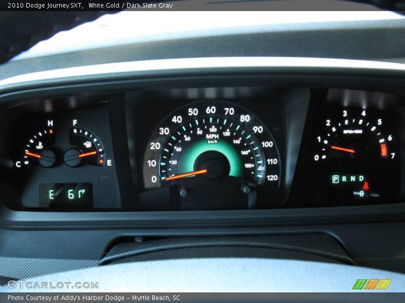 White Gold / Dark Slate Gray 2010 Dodge Journey SXT