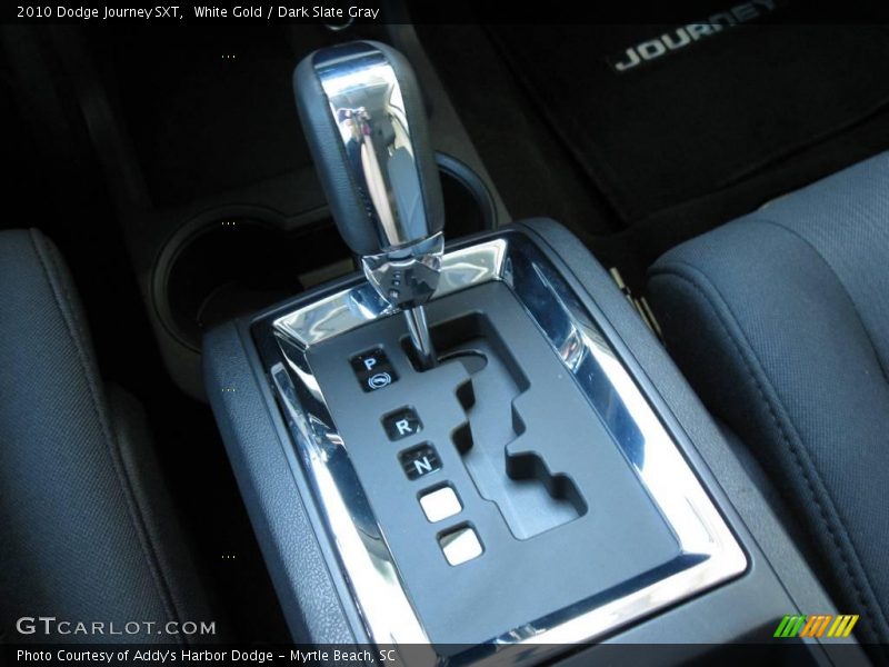 White Gold / Dark Slate Gray 2010 Dodge Journey SXT
