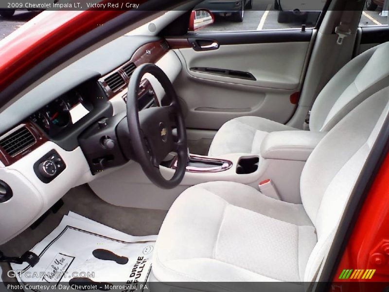 Victory Red / Gray 2009 Chevrolet Impala LT
