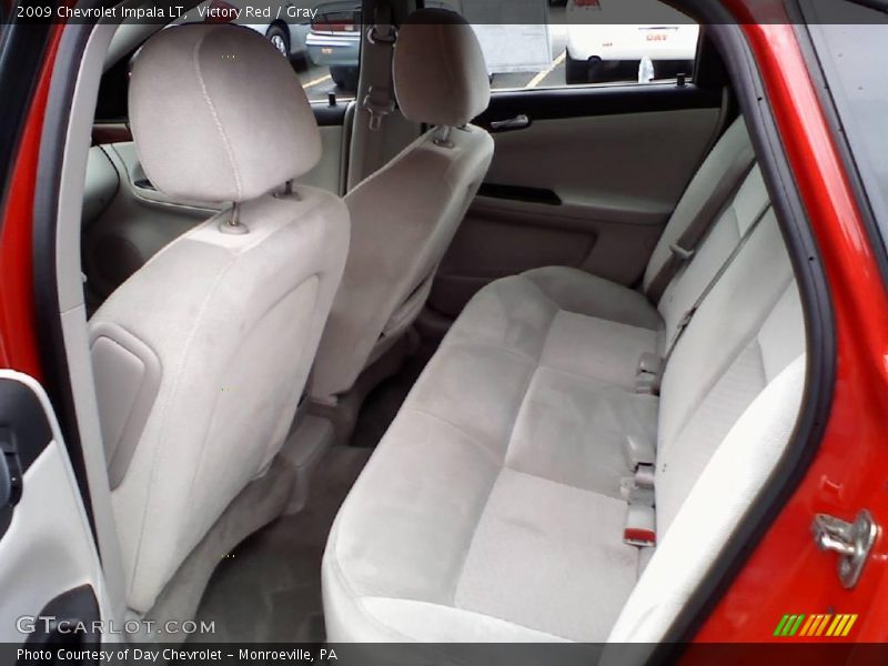 Victory Red / Gray 2009 Chevrolet Impala LT