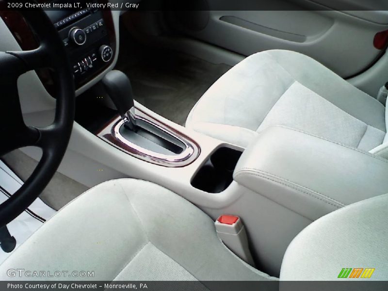 Victory Red / Gray 2009 Chevrolet Impala LT