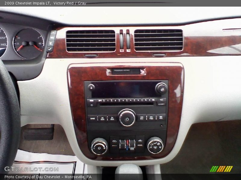 Victory Red / Gray 2009 Chevrolet Impala LT