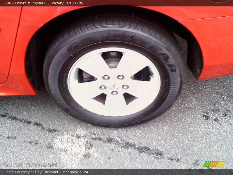 Victory Red / Gray 2009 Chevrolet Impala LT