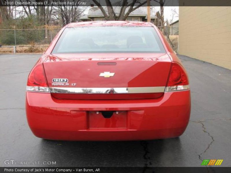 Precision Red / Gray 2008 Chevrolet Impala LT