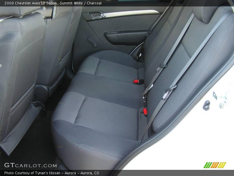 Summit White / Charcoal 2009 Chevrolet Aveo LT Sedan