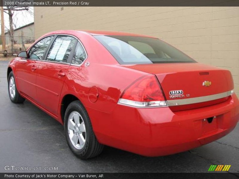 Precision Red / Gray 2008 Chevrolet Impala LT