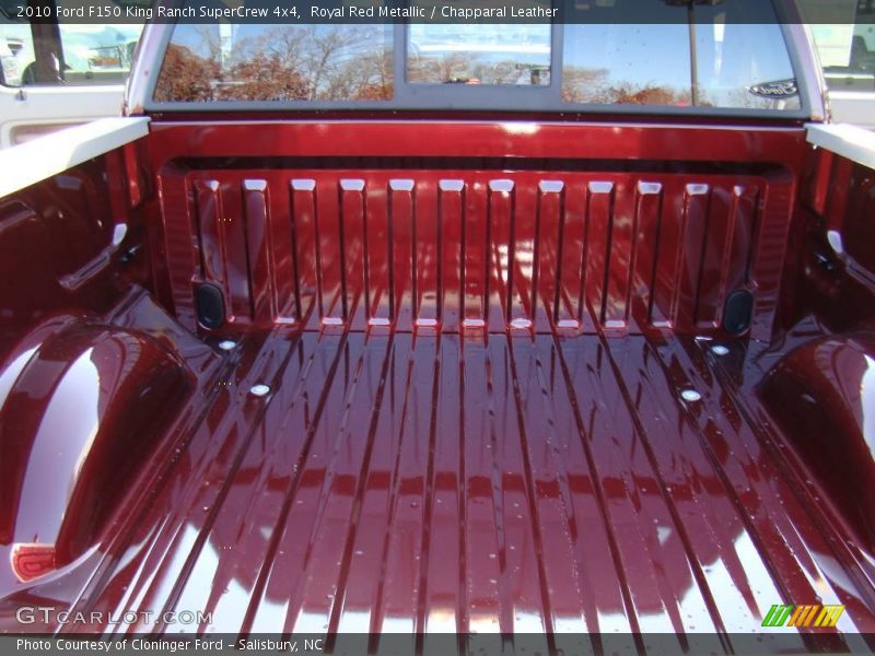 Royal Red Metallic / Chapparal Leather 2010 Ford F150 King Ranch SuperCrew 4x4